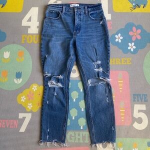 Abrecrombie & Fitch The skinny high rise jeans size 27/4s